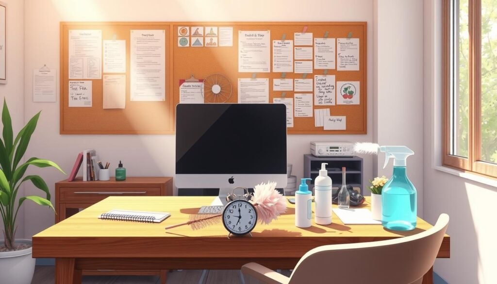 time management for cleaning sessions