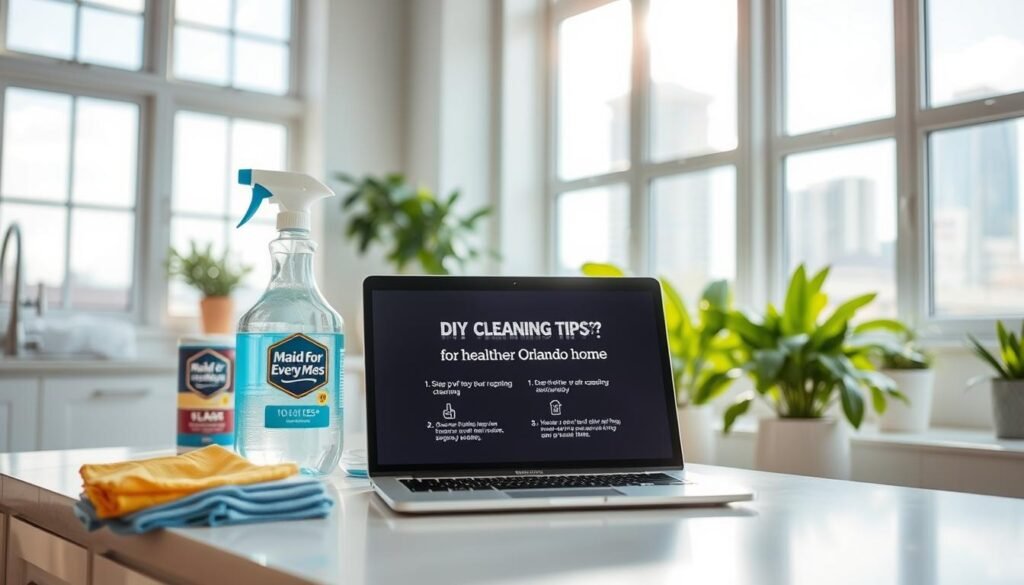 DIY cleaning tips Orlando home