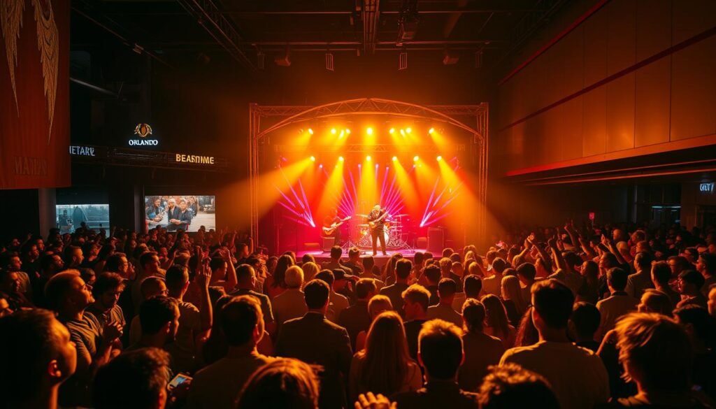 Live music performances in Orlando's top venues