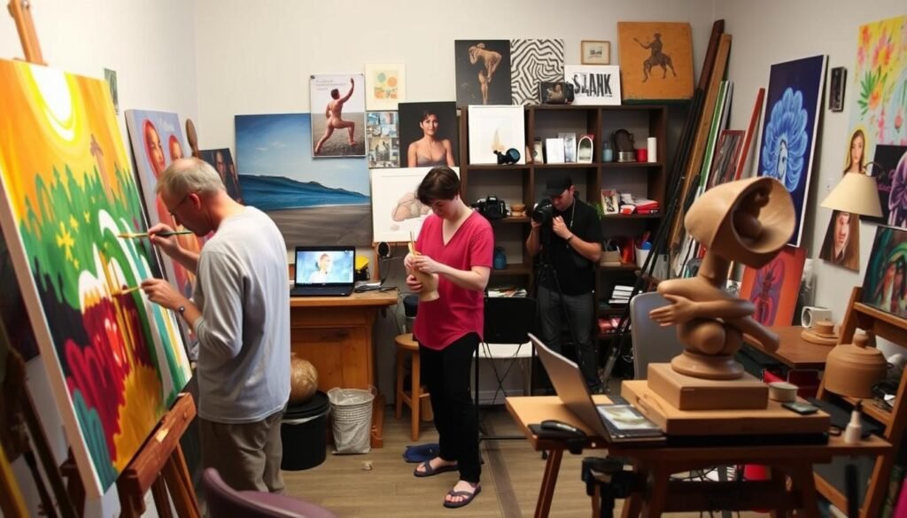 Local Orlando Artists at Work