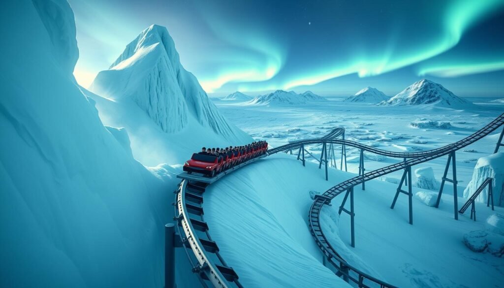 arctic theme park ride experience