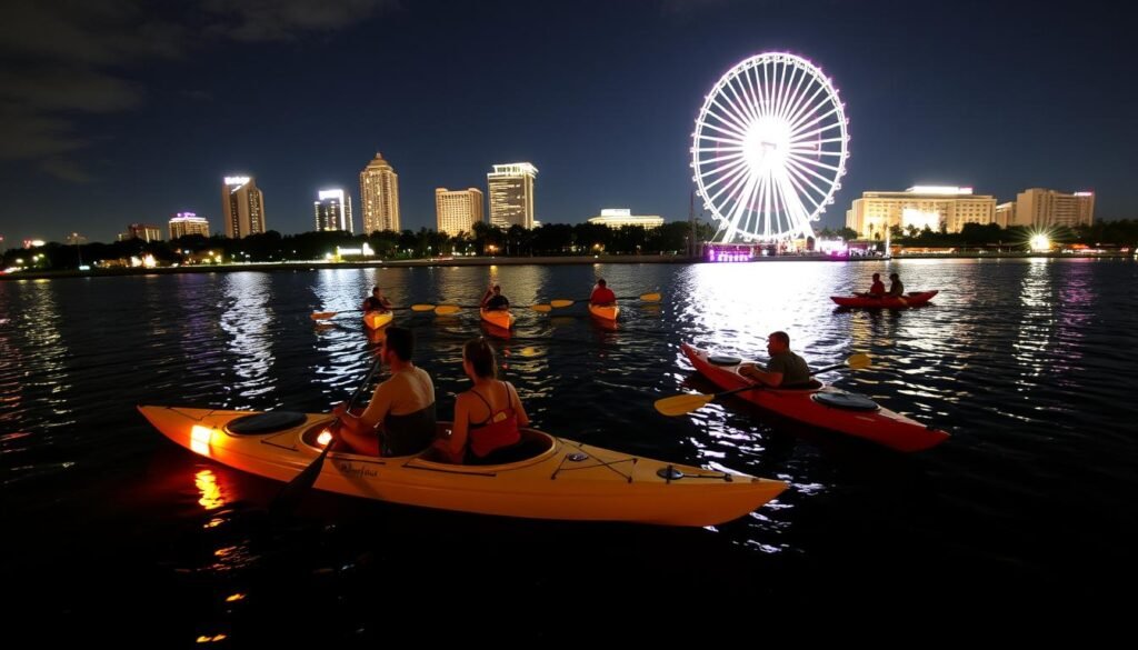 family vs adult kayak experiences Orlando