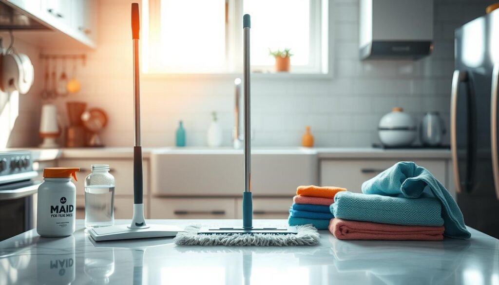 kitchen deep cleaning tools
