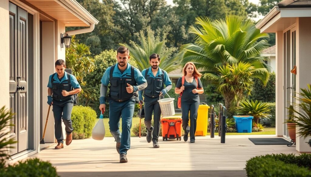 orlando house cleaning emergency response