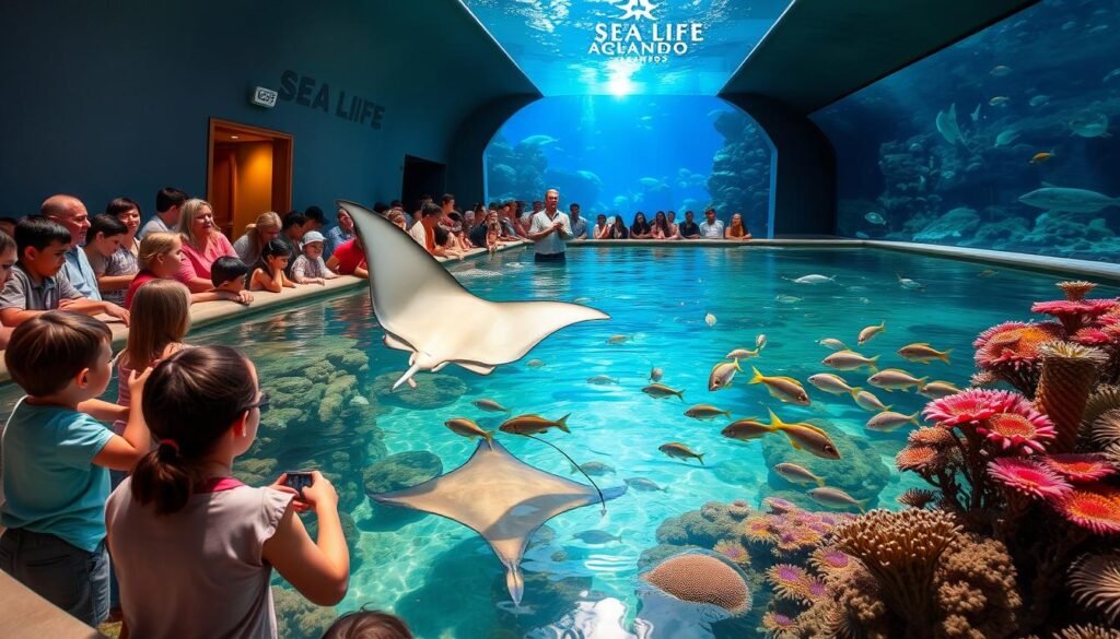 sea life orlando touch pool
