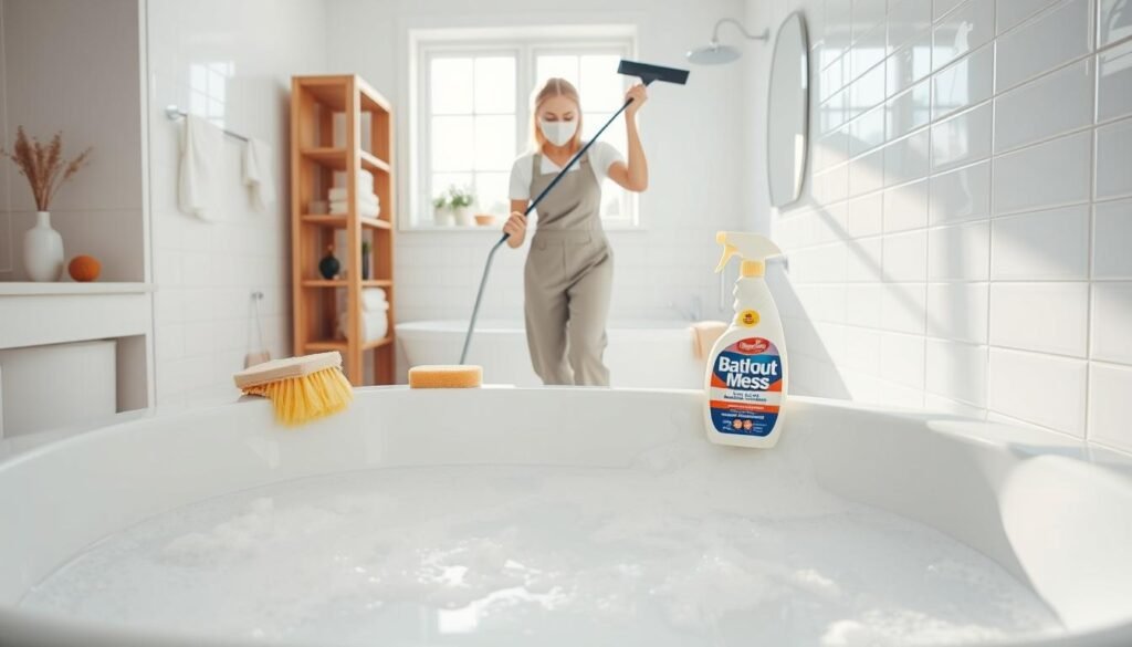time-saving bathtub cleaning hacks