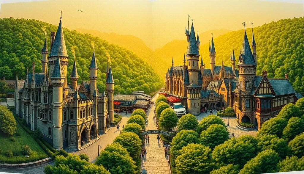 wizarding world orlando and hollywood comparison