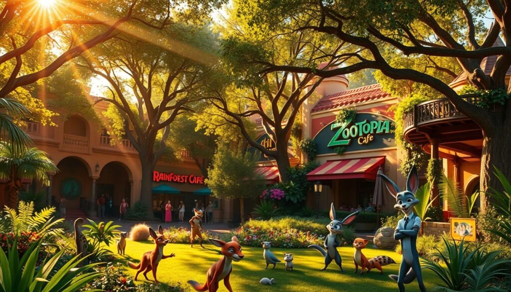 zootopia themed area animal kingdom