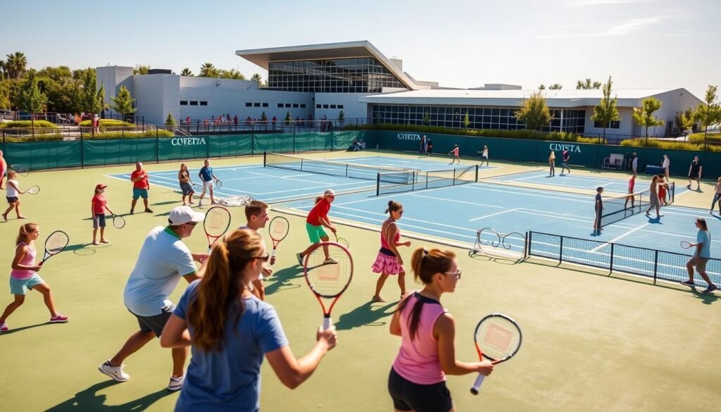 USTA National Campus tennis demonstrations and workshops