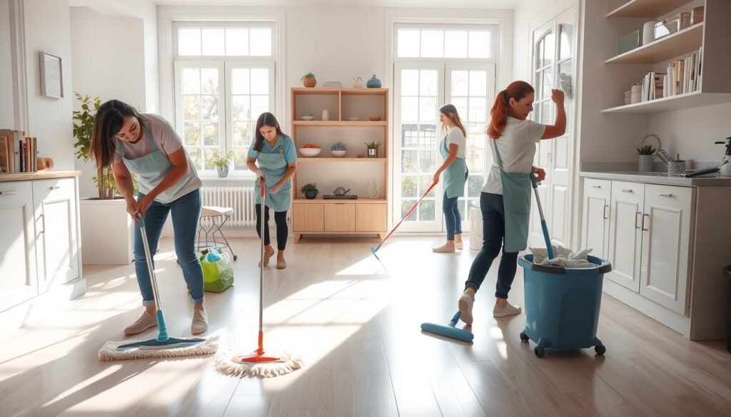 Boost Productivity and Enjoy a Sparkling Home: Hire Cleaners
